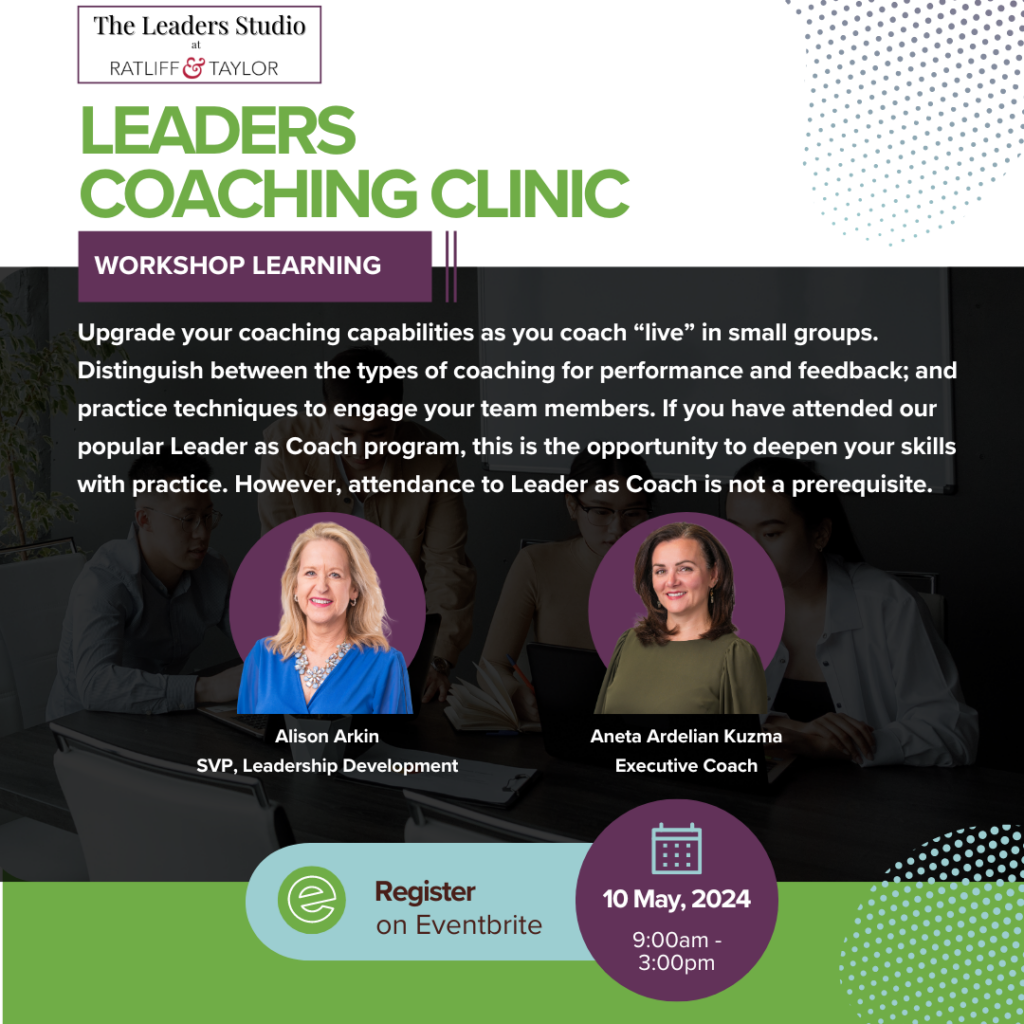 Leaders Coaching Clinic May Program Social